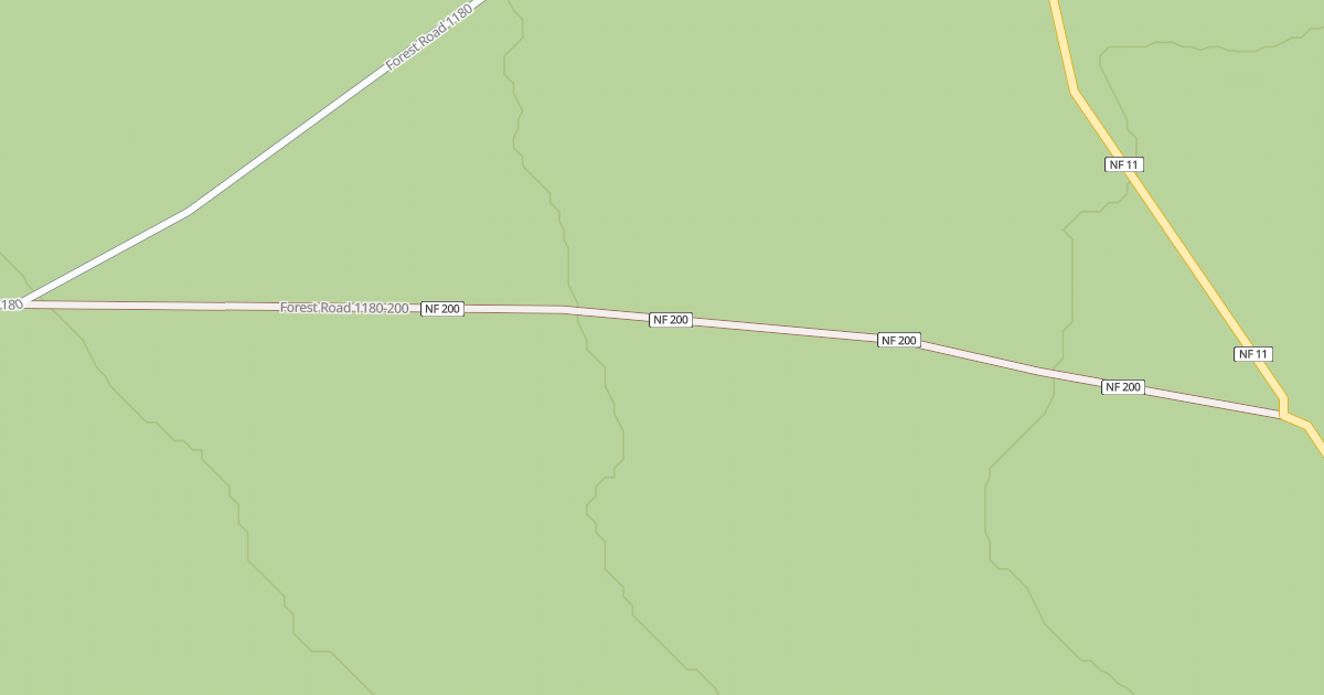 Map preview of USFS Motor Vehicle Use Map Roads {041E629F-4B65-4264-8851-2F8437F5092D}