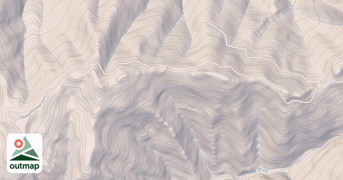 Map of BIG MTN