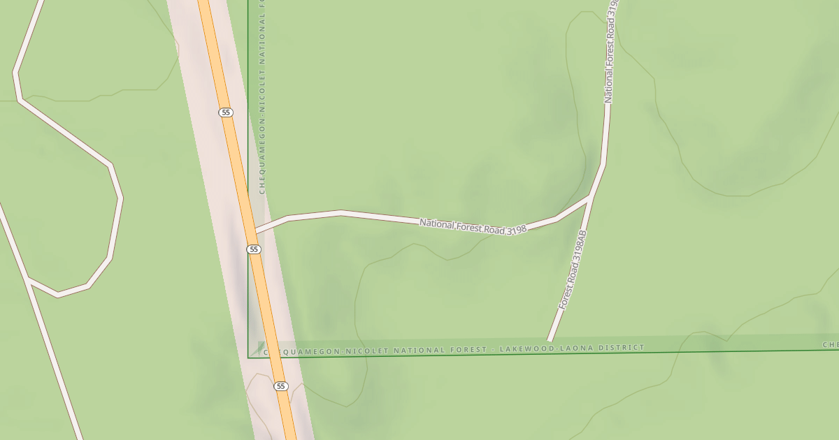 Map preview of FR 3198