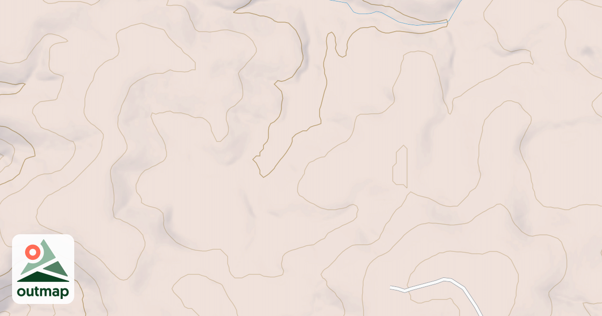 Map of COLD ROCK HOLLOW SPUR B
