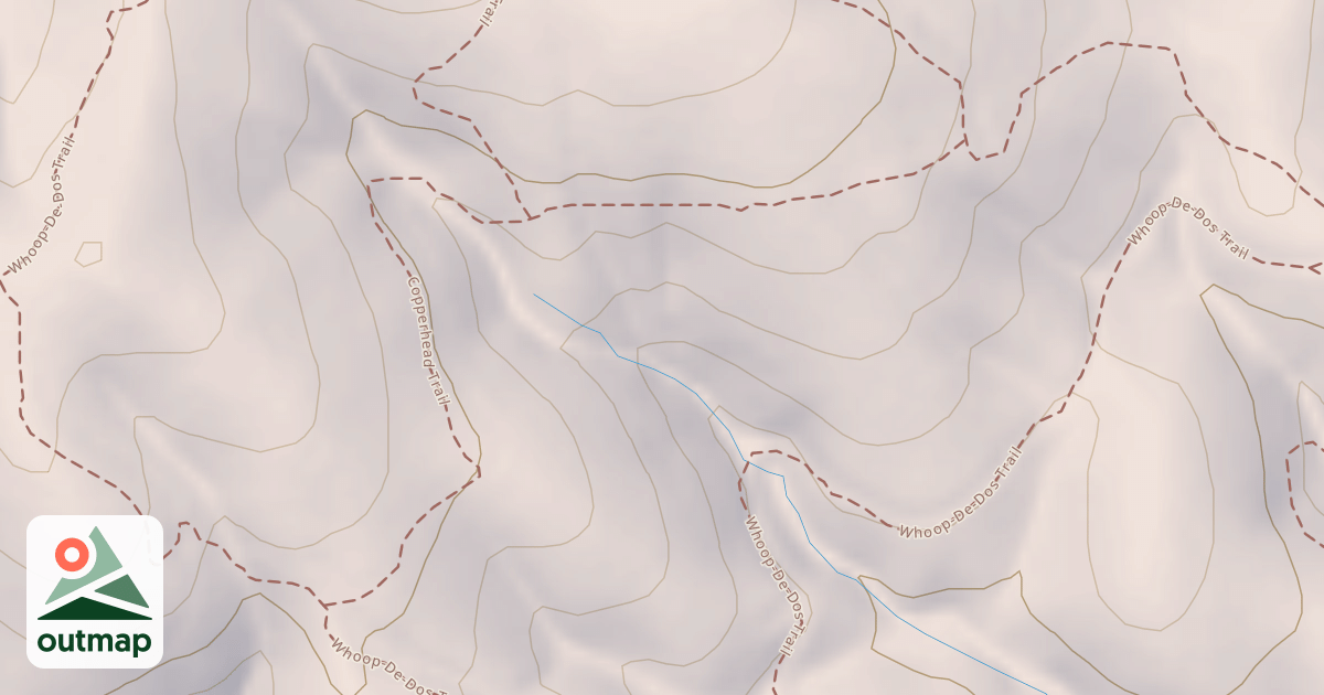 Map of Copperhead Trail