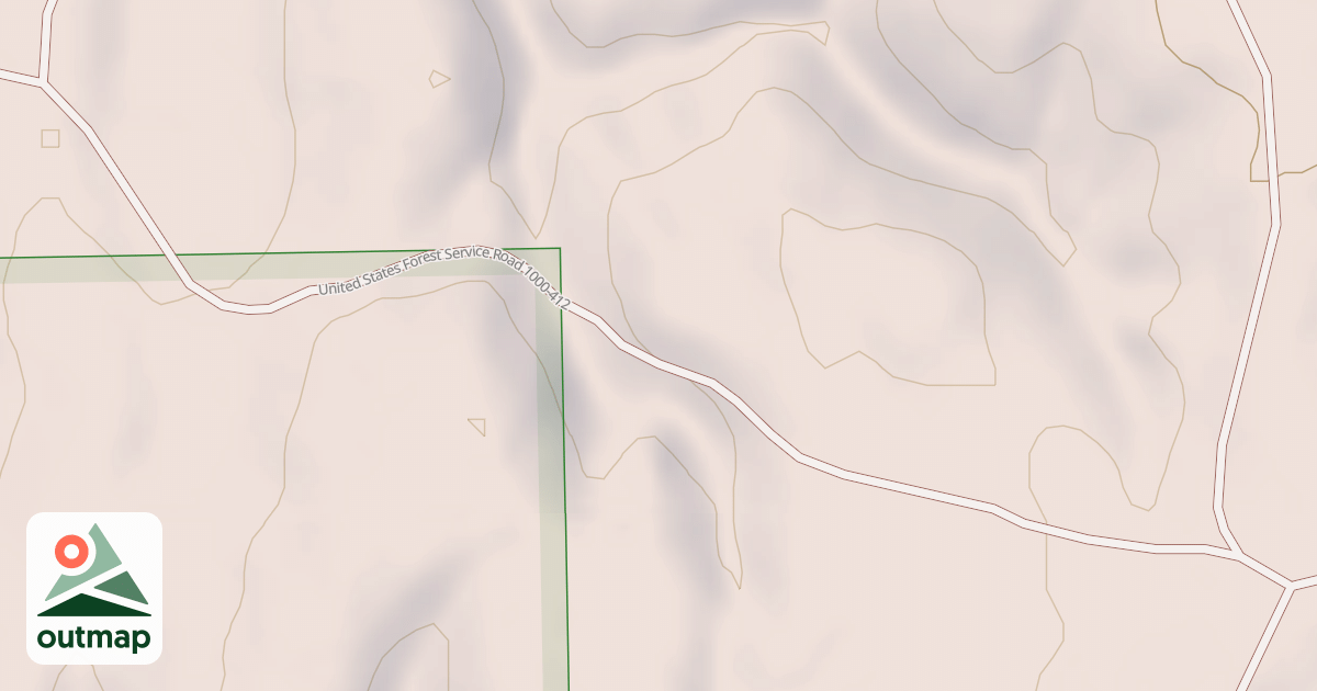 Map of USFS Motor Vehicle Use Map Roads {F4C90480-735B-4D79-B13F-C1AE76739C79}