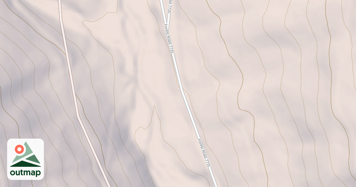 Map of USFS National Forest System Roads {2BD5BDEF-3282-4B12-9907-3F802D6BC90E}