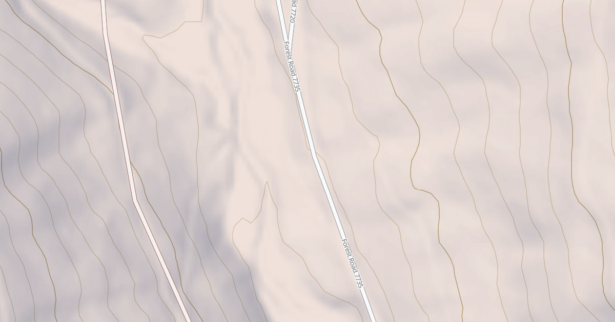 Map preview of USFS National Forest System Roads {2BD5BDEF-3282-4B12-9907-3F802D6BC90E}