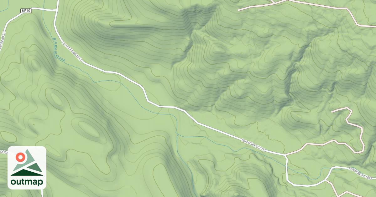 Map of DIVIDE CREEK