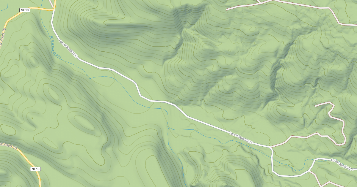 Map preview of DIVIDE CREEK