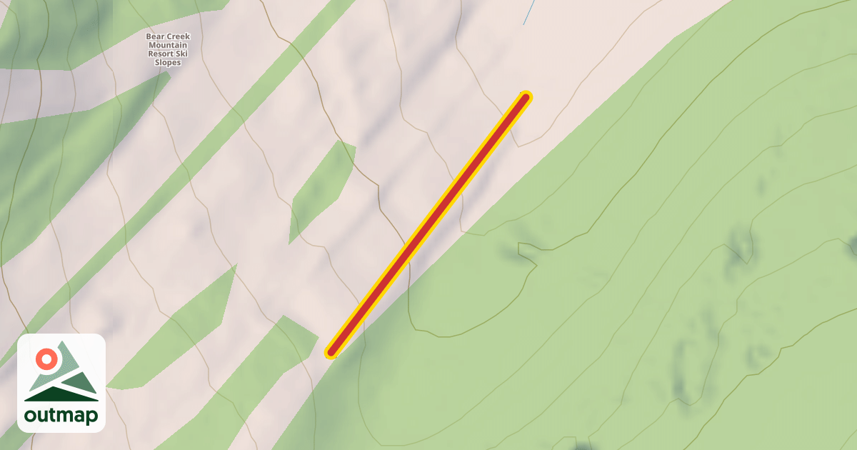 Map of Snowtubing Lift