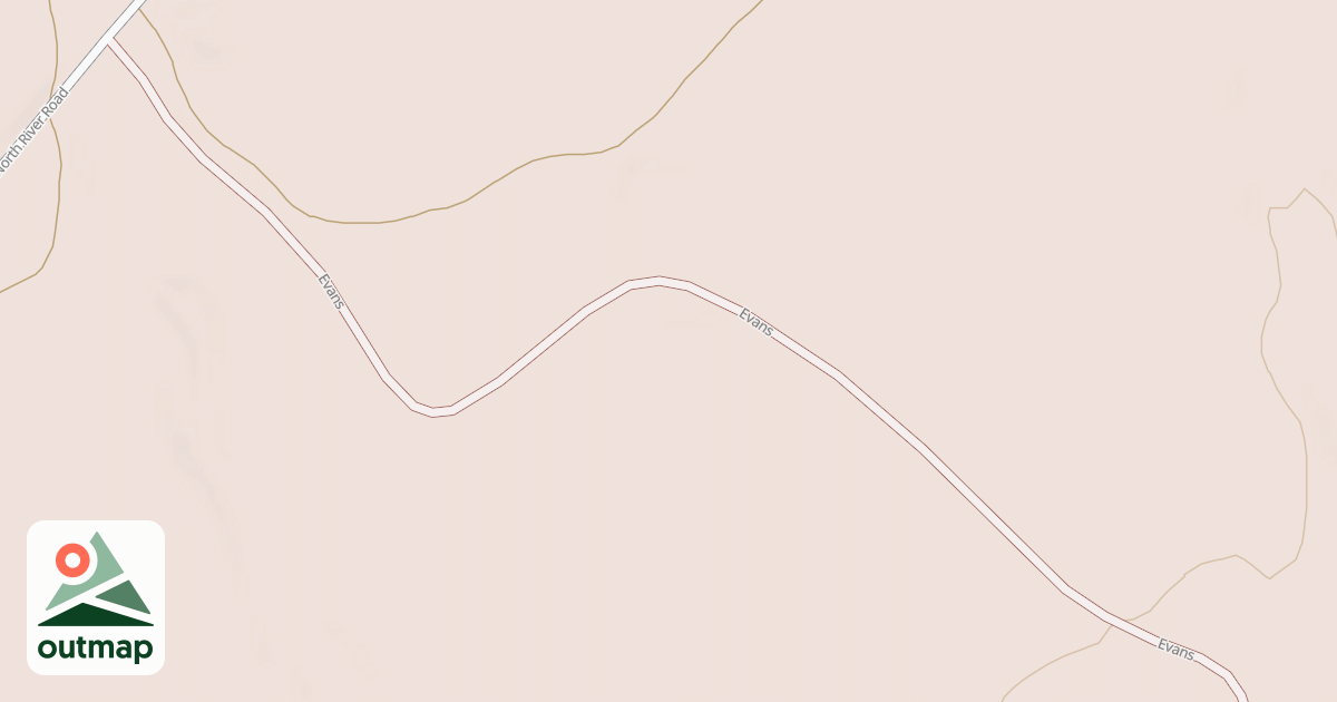 Map of EVANS