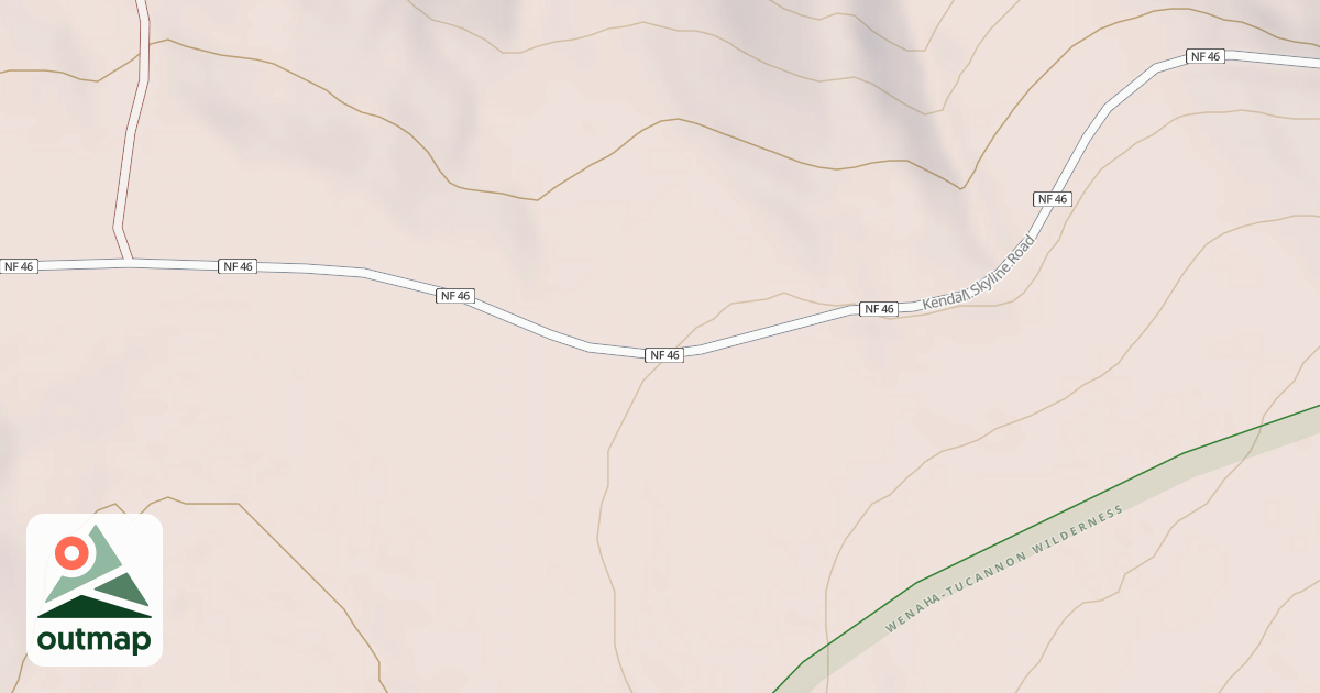Map of Wildcat/Cavalier Spring Trail