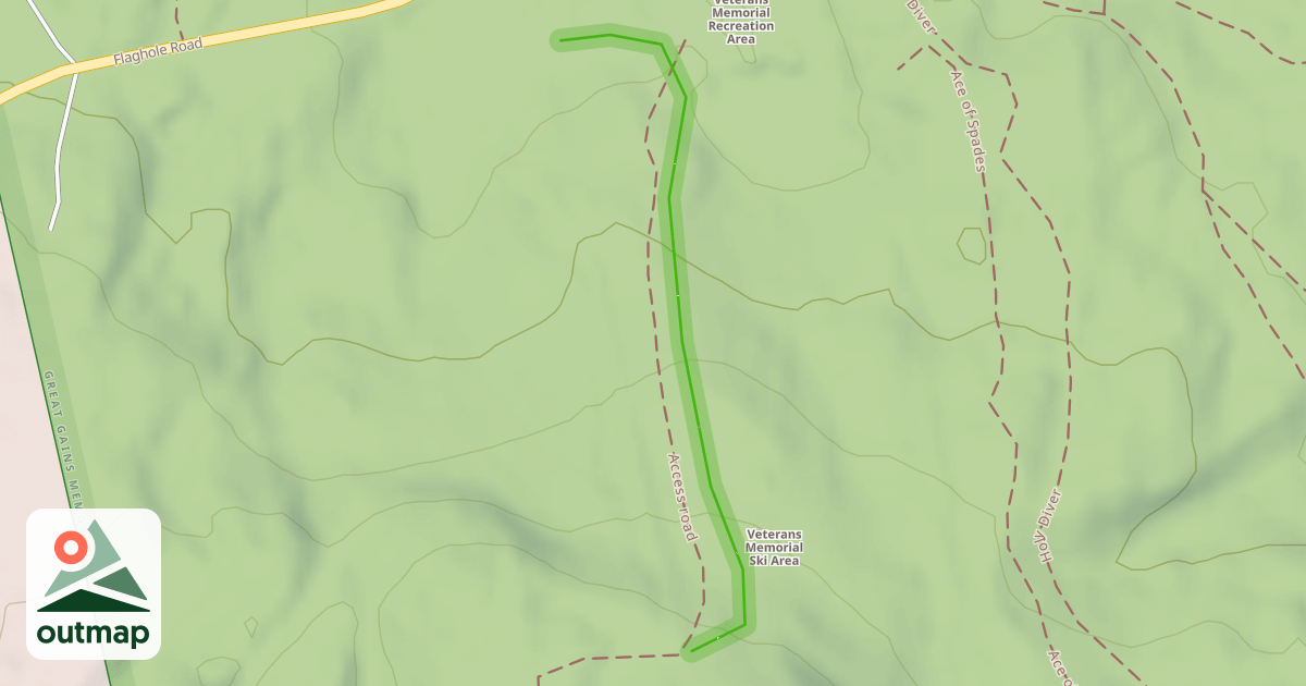 Map of Vet's Trail