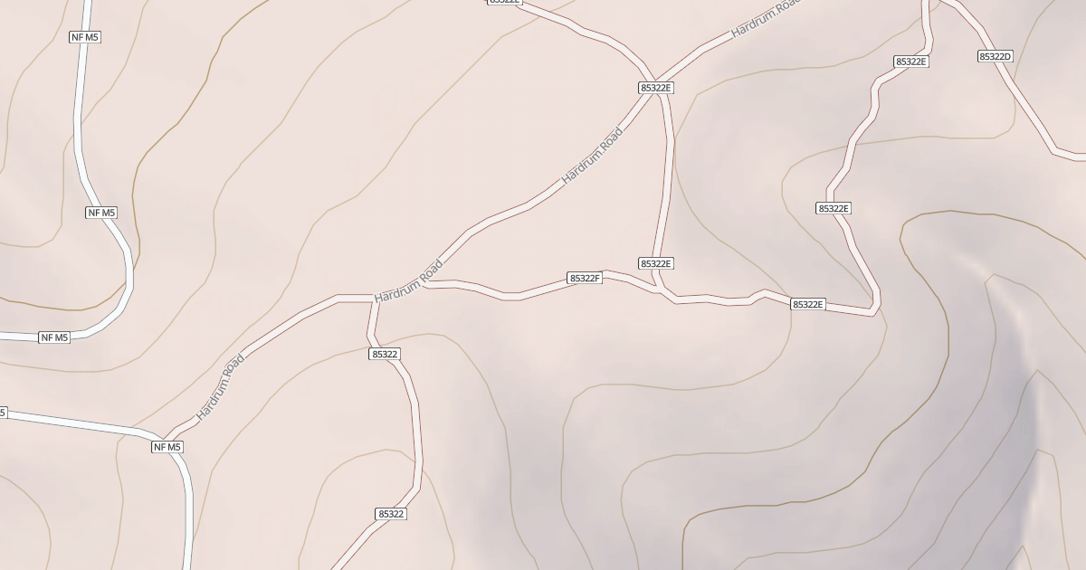 Map preview of SOUTH TROUGH SPUR F