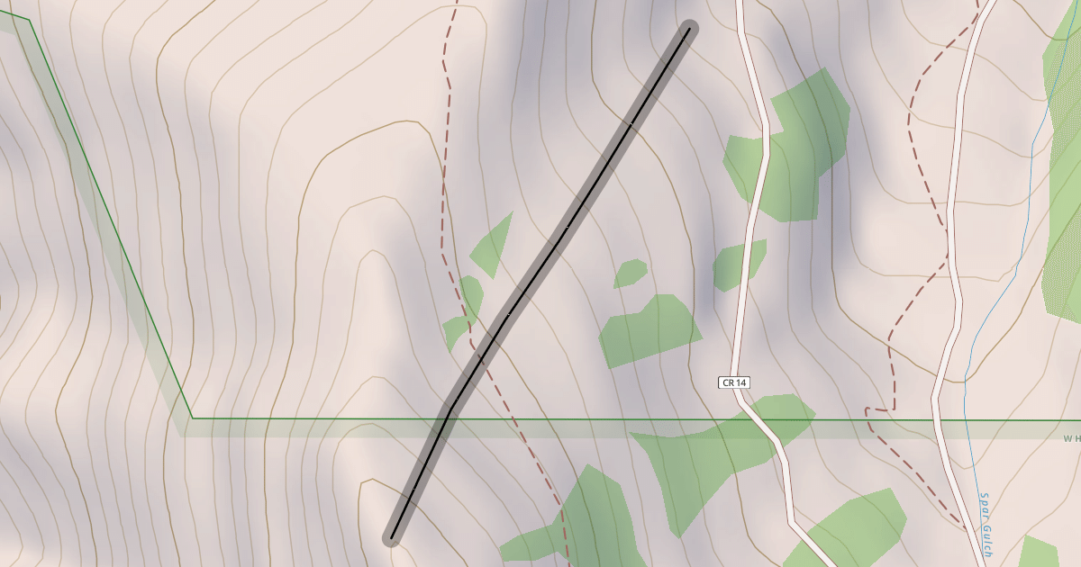 Map preview of FIS Trail