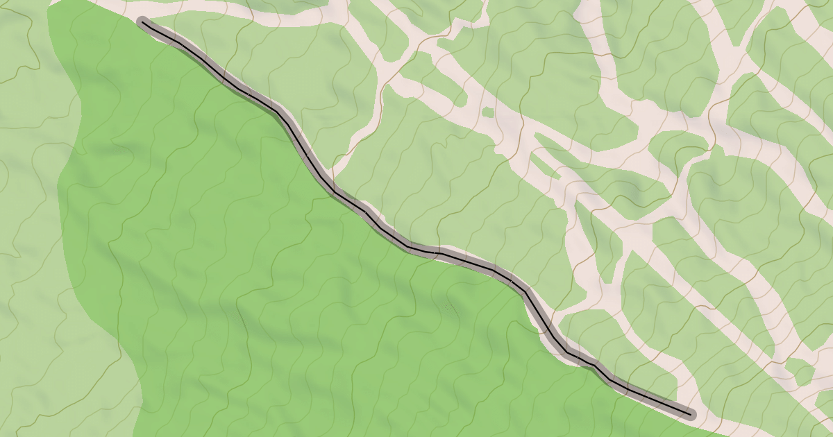 Map preview of Sparks Lake Run