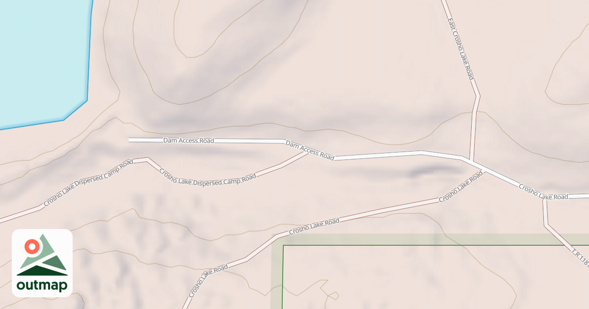 Map of DAM ACCESS