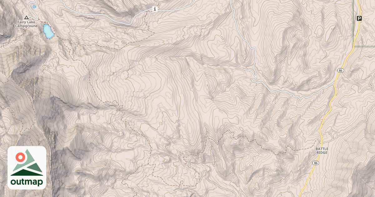 Map of Fairy Creek