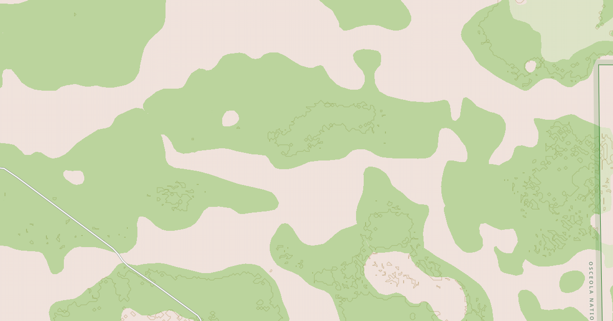 Map preview of USFS National Forest System Roads {64A170D3-A217-4A41-B057-D4C87BE86857}