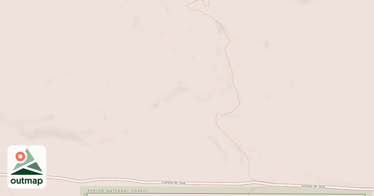 Map of KIMBALL CREEK SPUR E