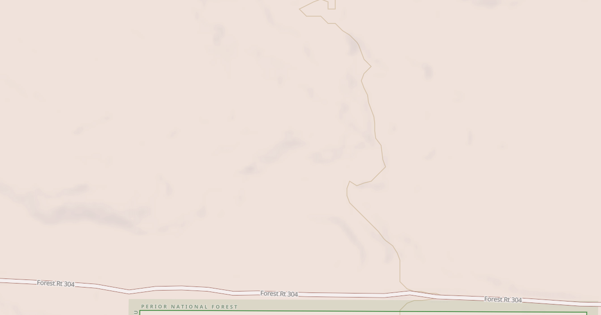 Map preview of KIMBALL CREEK SPUR E