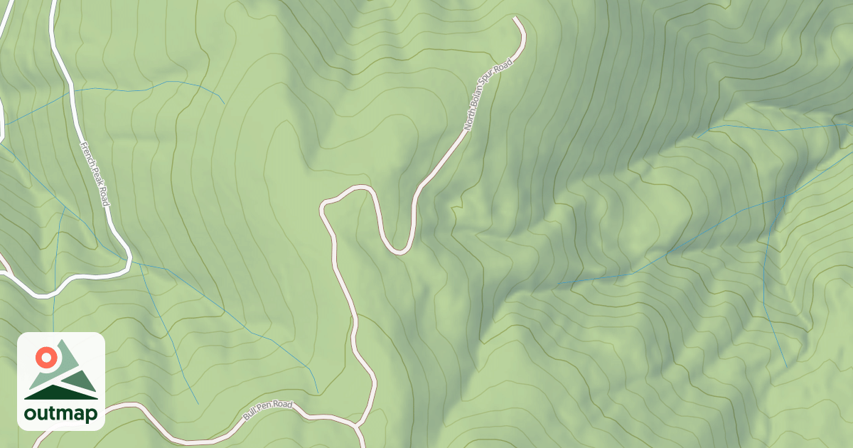 Map of NORTH BOLAN SPUR