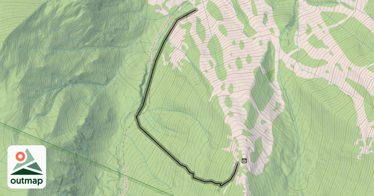 Map of Royal Elk Glade