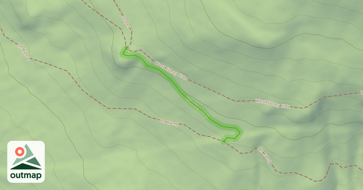 Map of Climbing Trail