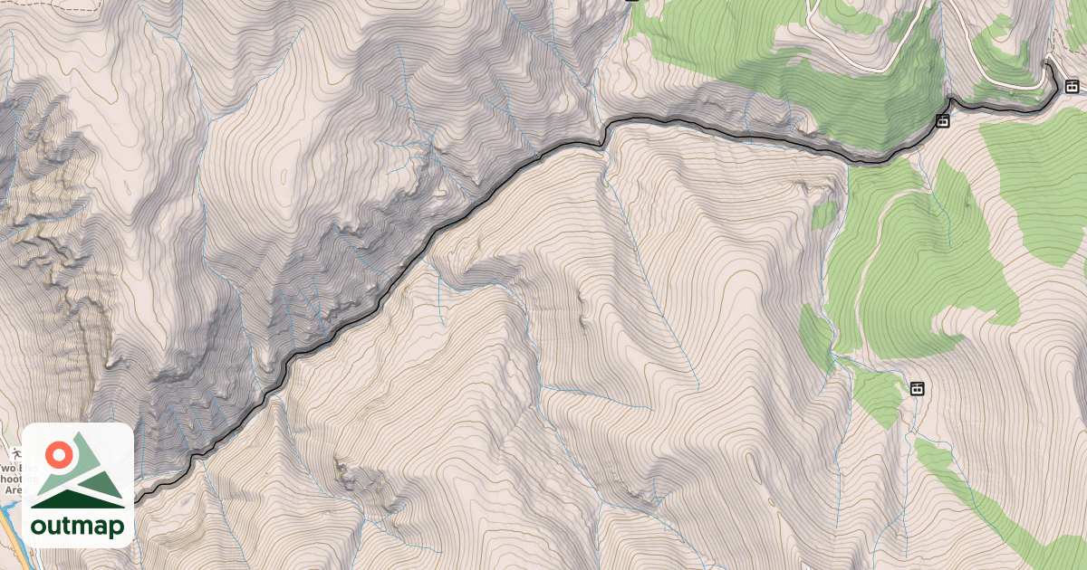 Map of Two Elk