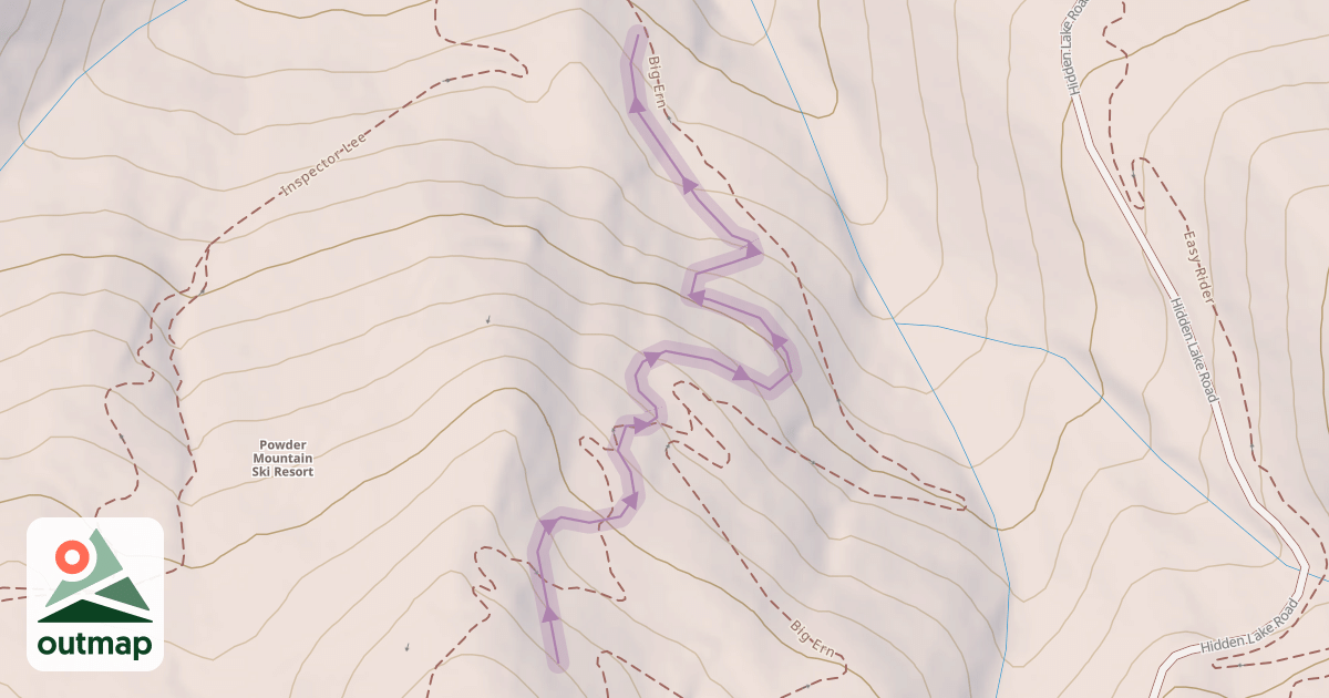 Map of UPCOMING TRAIL 4