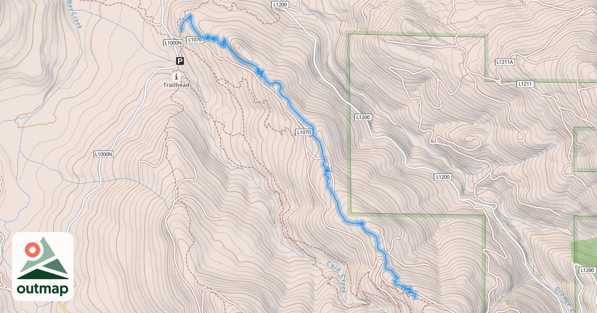Map of Sixth Sense Trail
