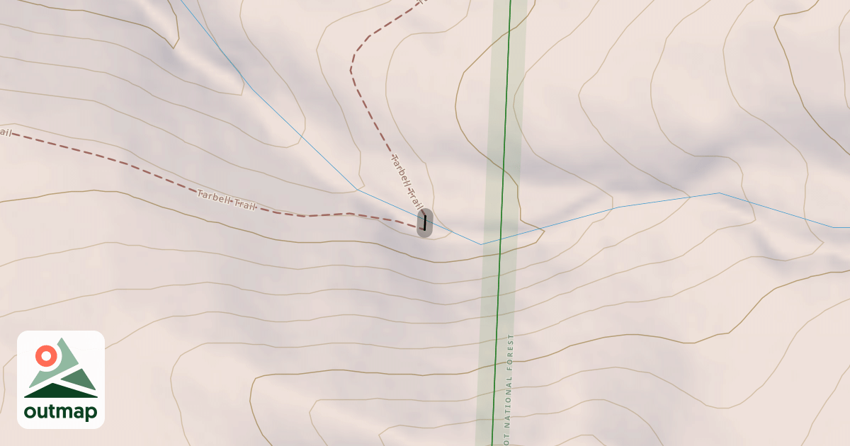 Map of Tarbell Trail