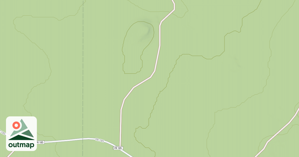 Map of USFS National Forest System Roads {8E4EF7EB-4916-4C79-A749-03CFB5C03C6D}