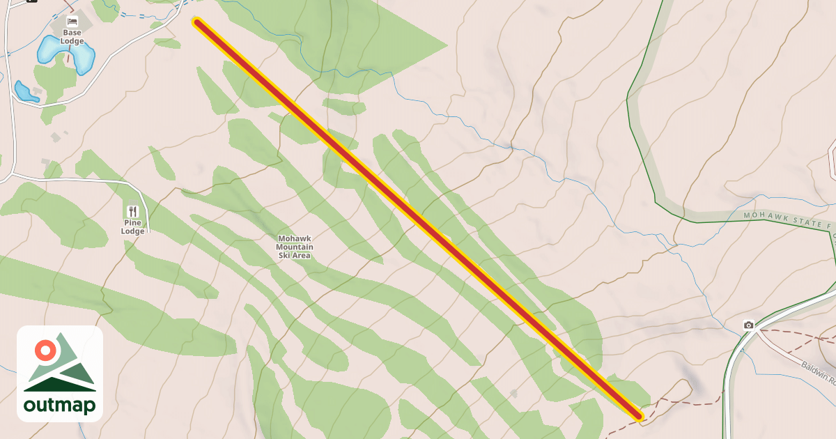 Map of Boulder Summit Triple