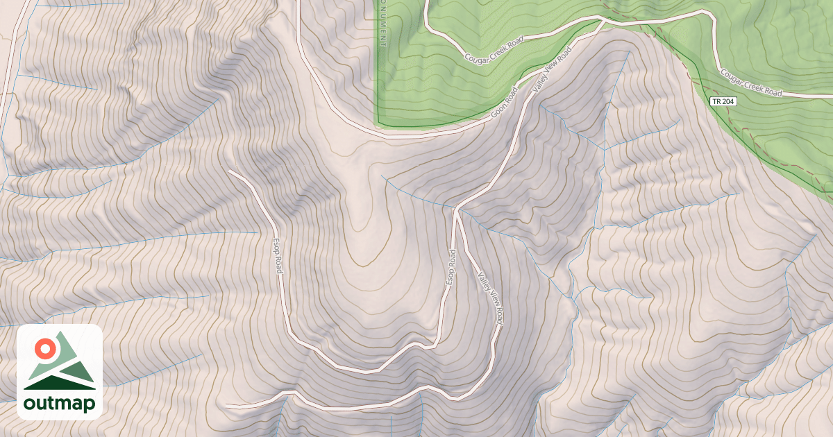 Map of VALLEY VIEW