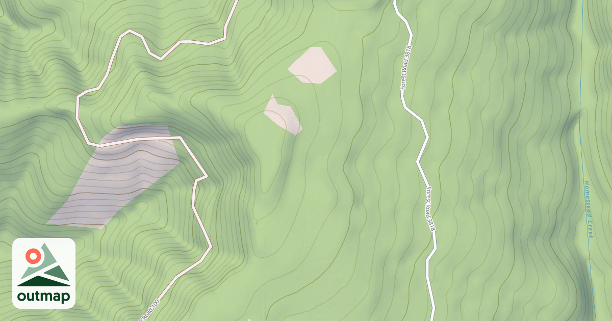 Map of -/ BUSTER BEND T.S.