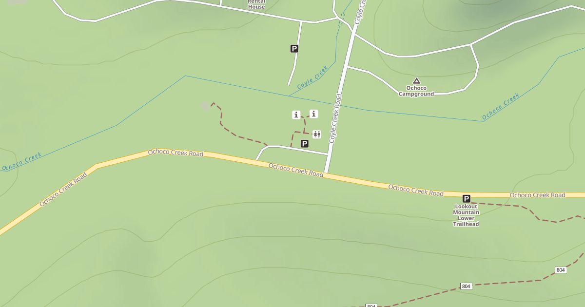 Map preview of USFS Motor Vehicle Use Map Roads {82C817EE-478C-43FA-B285-5467607124AD}