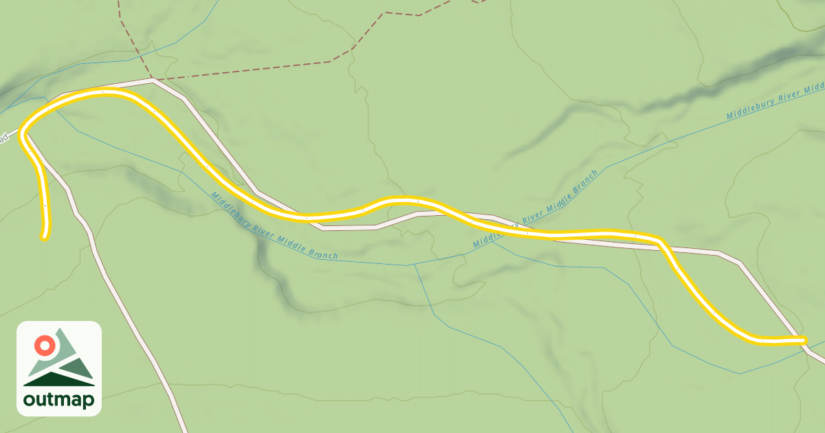 Map of Wagonwheel Road
