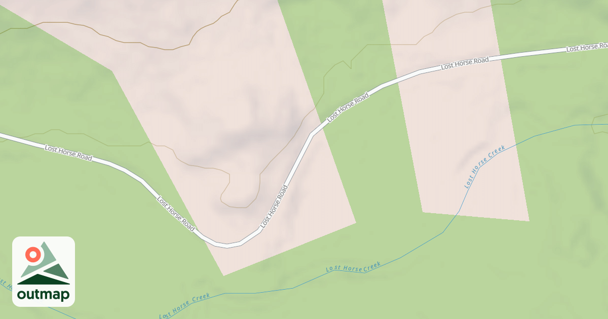 Map of (FDR) LOST HORSE