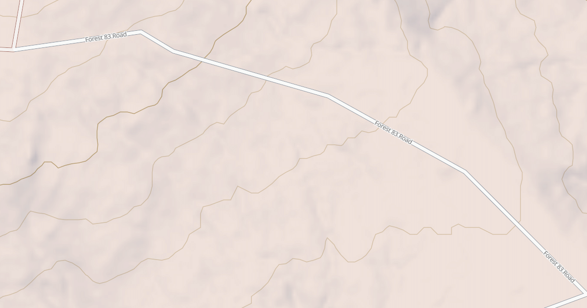 Map preview of USFS Motor Vehicle Use Map Roads {3238F348-AF23-493D-8C4E-3FF58AB4E136}