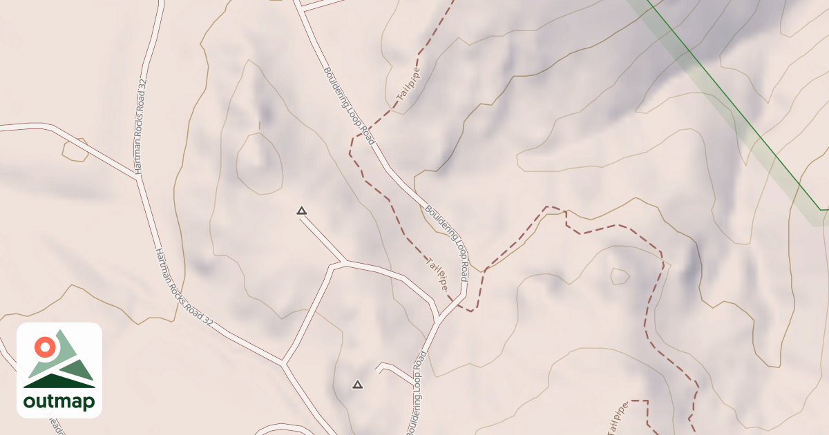 Map of BLM National GTLF Public Motorized Roads 152c0e91-9d0e-449c-9be2-9120f90e4632