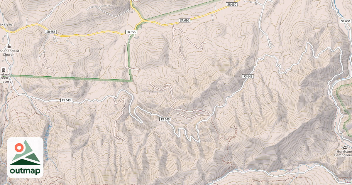 Map of BARTONS GAP