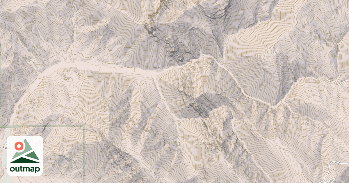 Map of WOOD CANYON