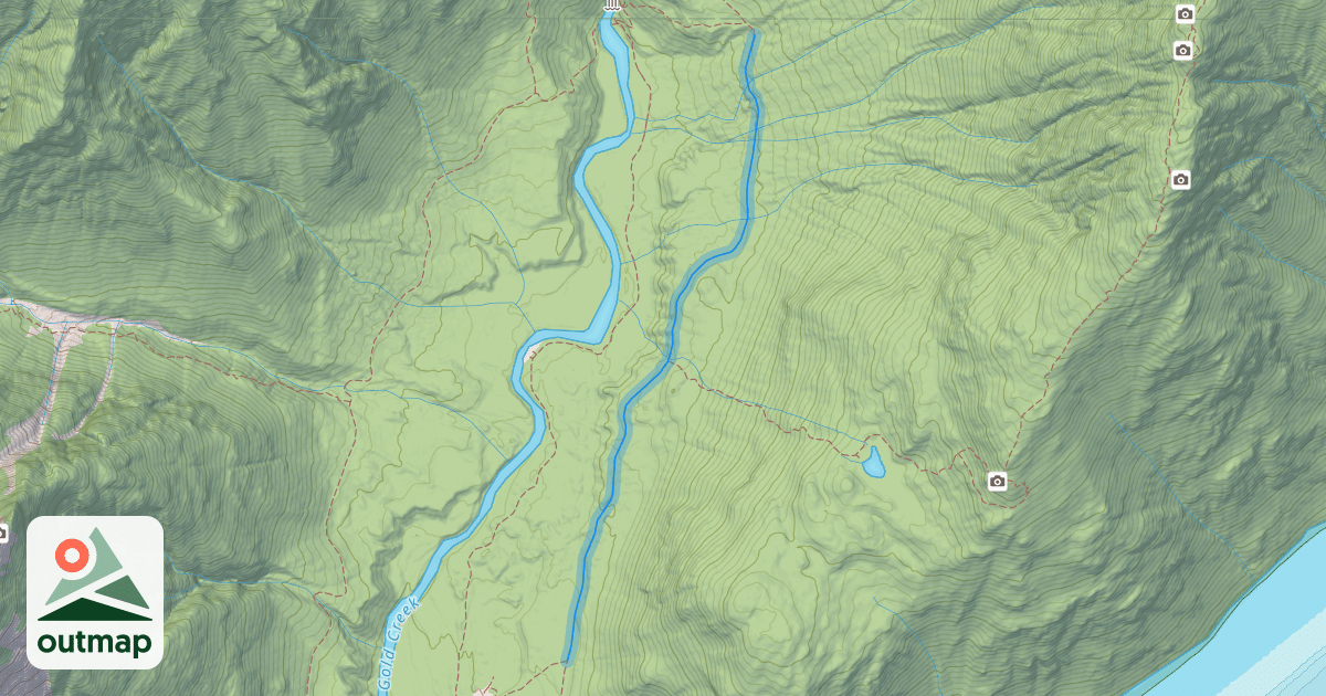 Map of East Canyon Trail