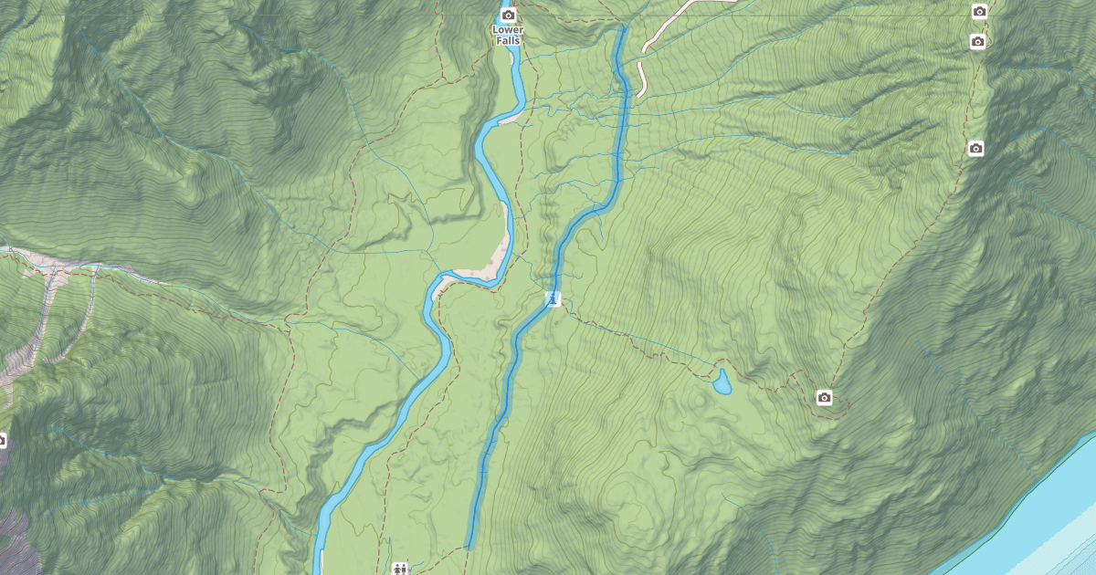 Map preview of East Canyon Trail