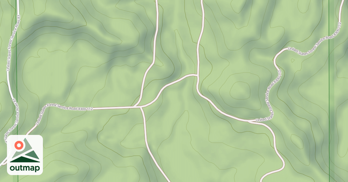Map of SLICK ROCK ROAD