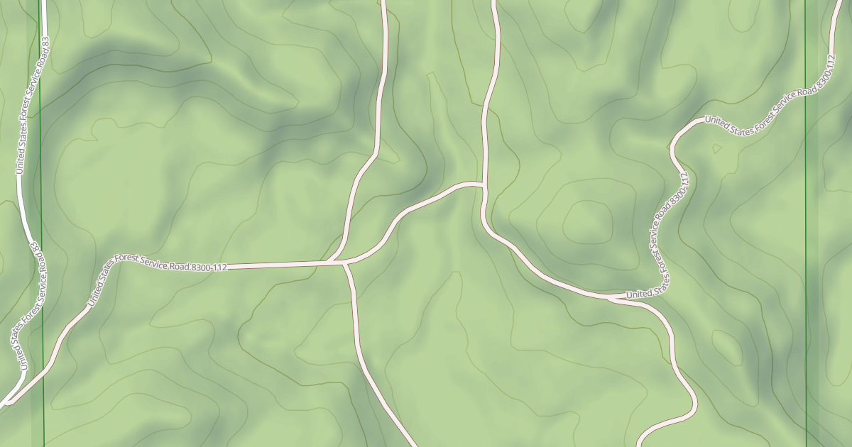 Map preview of SLICK ROCK ROAD