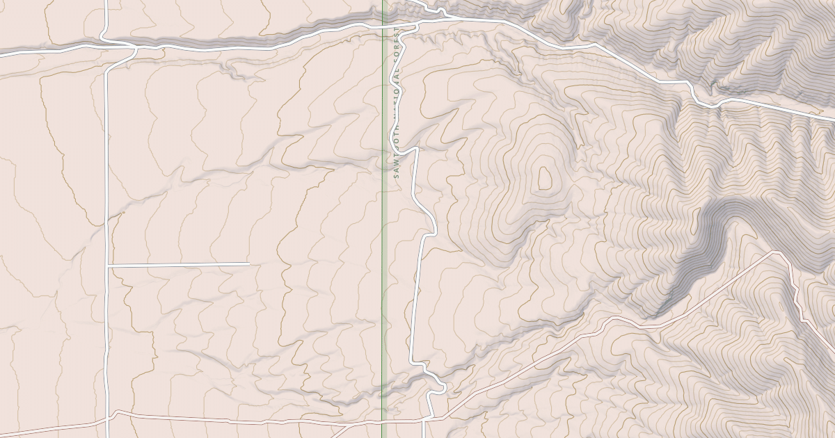 Map preview of FOOTHILL SPUR A