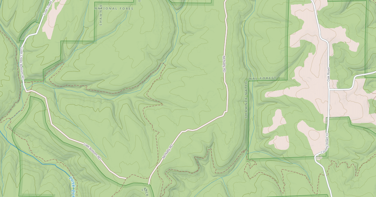 Map preview of MCNALLY RD