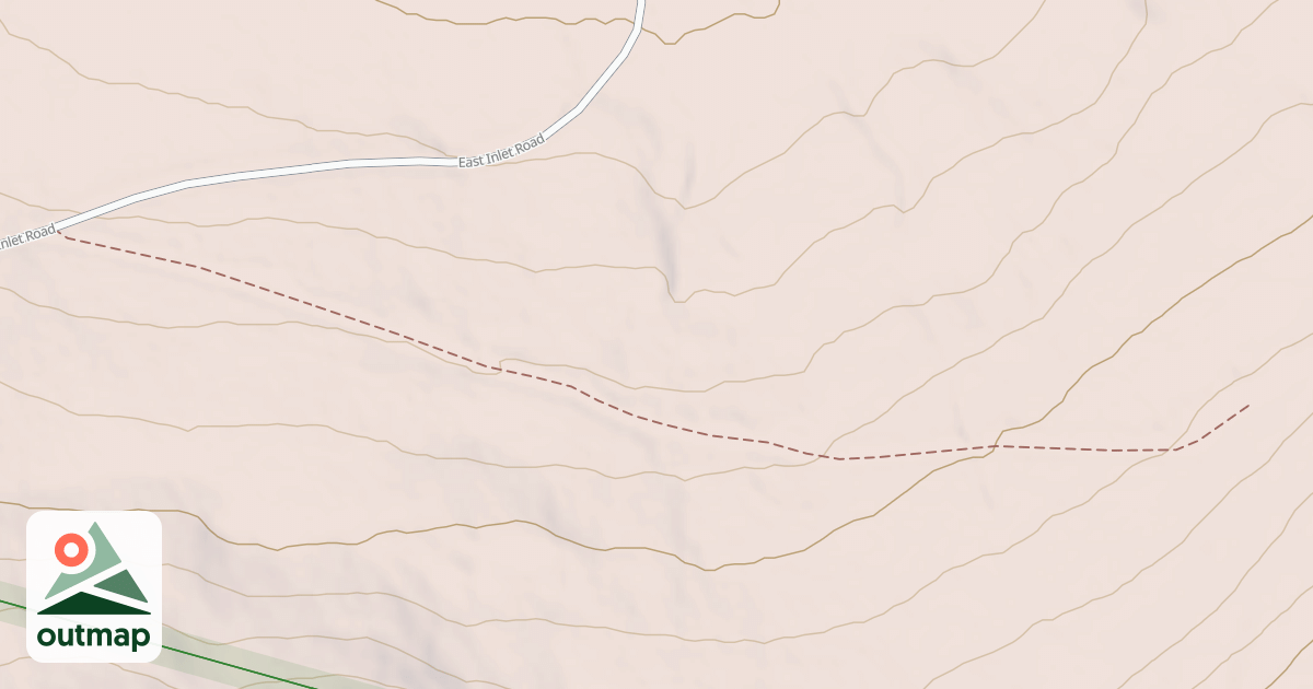 Map of Mt Kent Trail