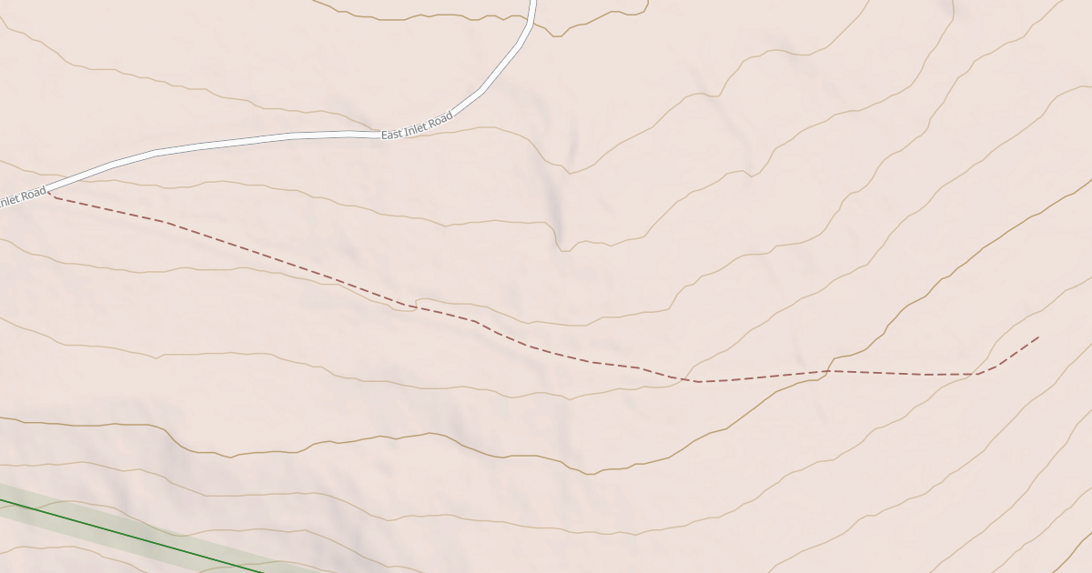 Map preview of Mt Kent Trail
