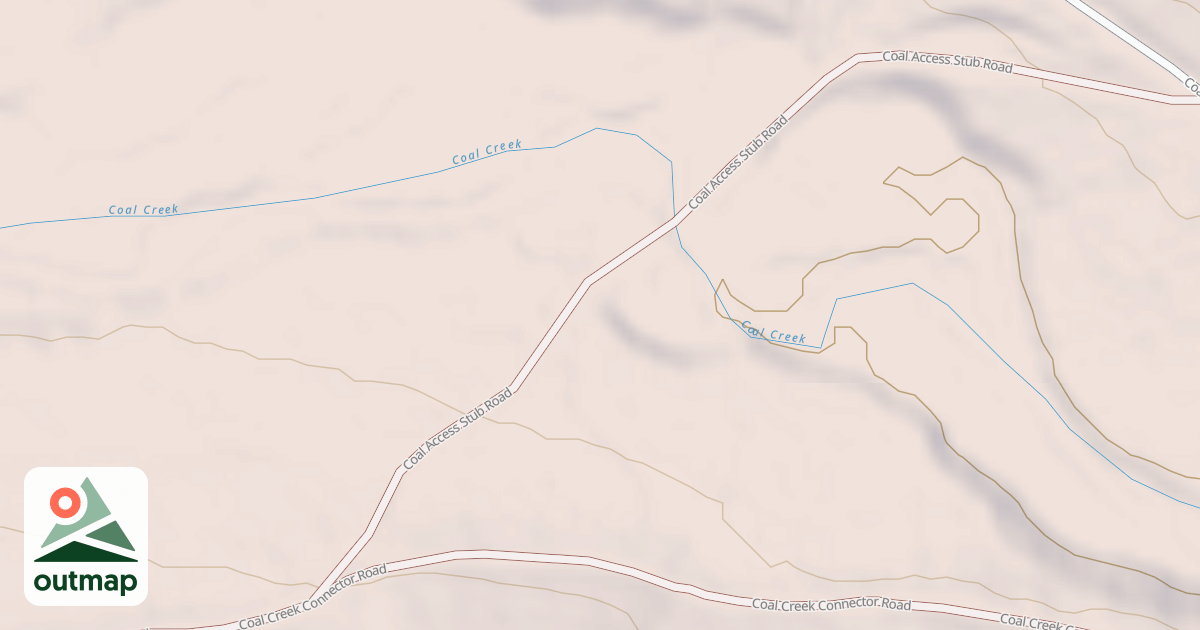 Map of COAL ACCESS STUB