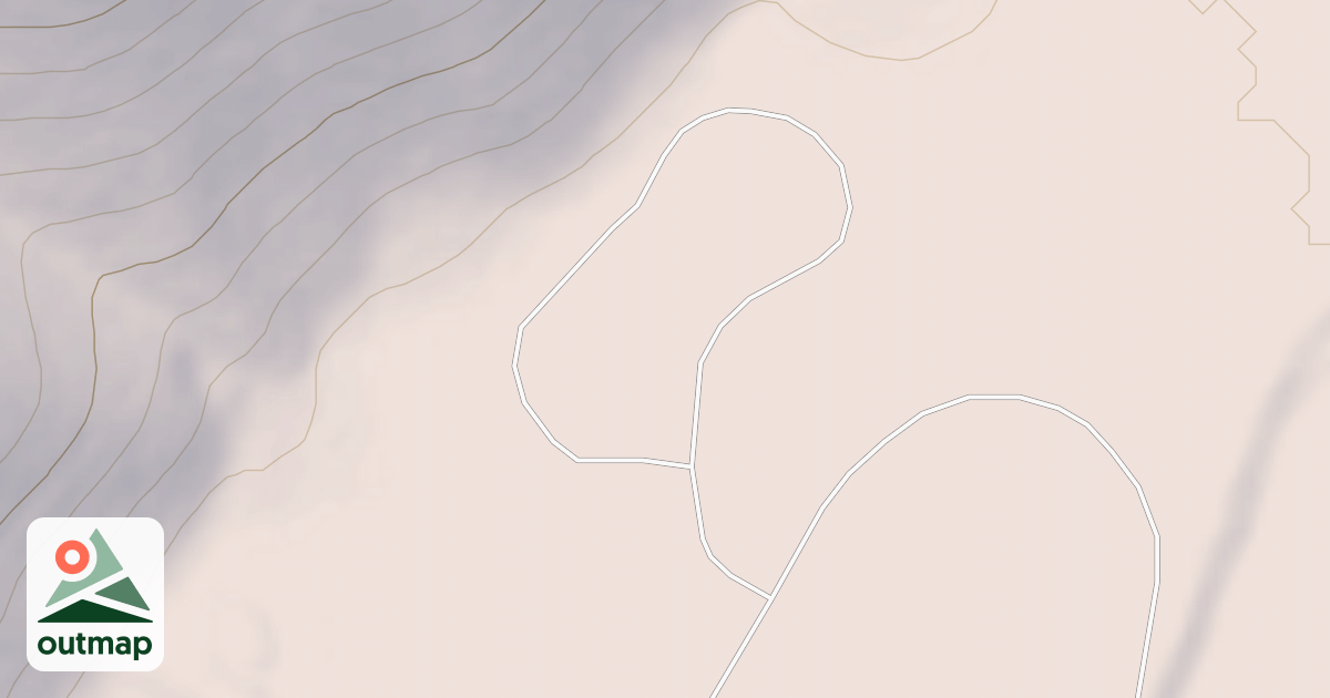 Map of CABIN CITY LOOP B